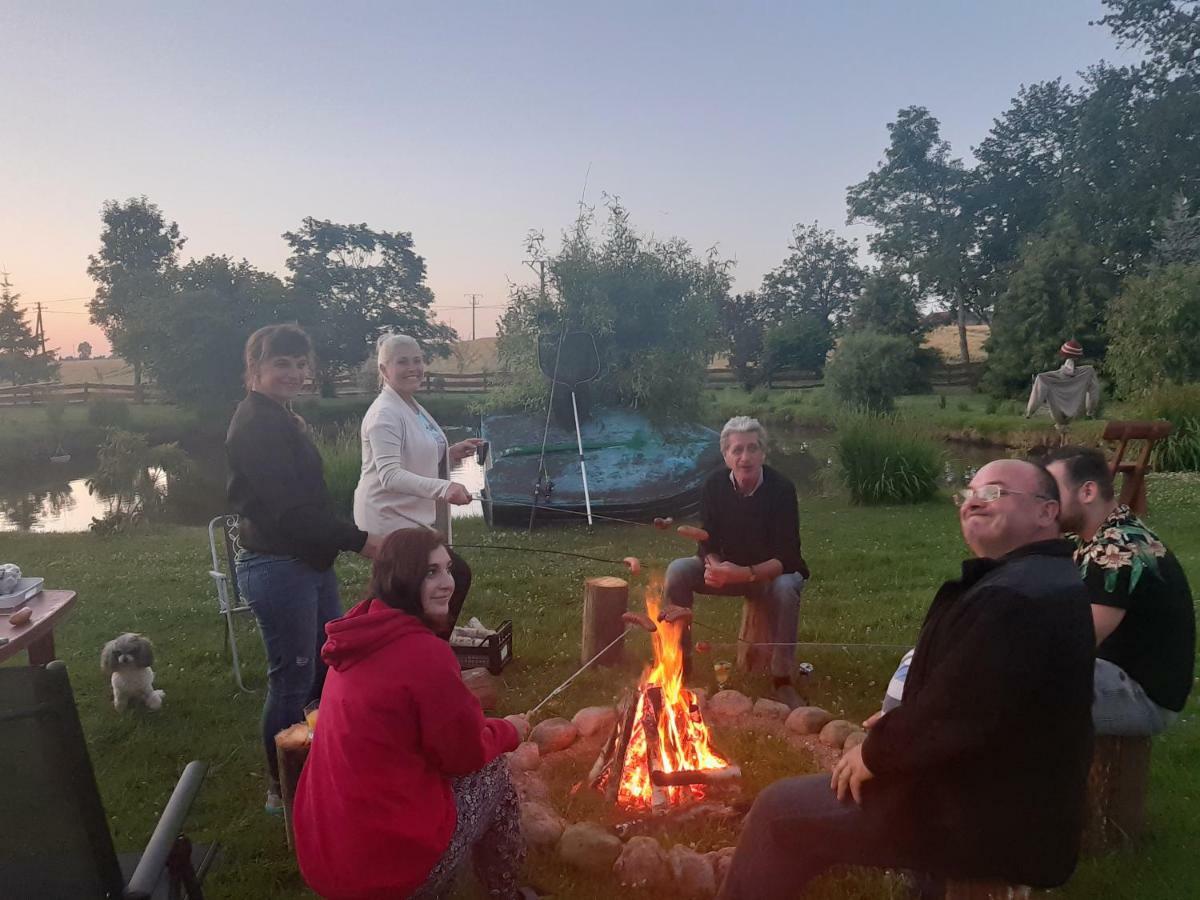 Agroturystyka Nad Stawem Mazuchowka Wydminy Dış mekan fotoğraf